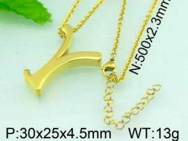 Stainless Steel Gold-plating Pendant