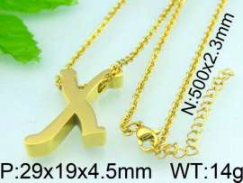 Stainless Steel Gold-plating Pendant
