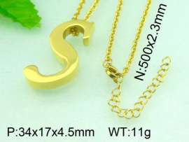 Stainless Steel Gold-plating Pendant