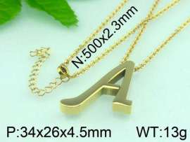 Stainless Steel Gold-plating Pendant