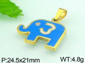 Stainless Steel Gold-plating Pendant