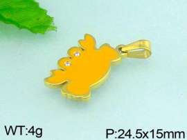 Stainless Steel Gold-plating Pendant
