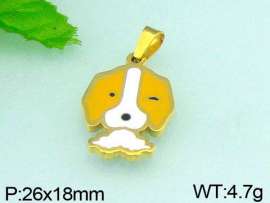 Stainless Steel Gold-plating Pendant