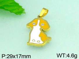 Stainless Steel Gold-plating Pendant
