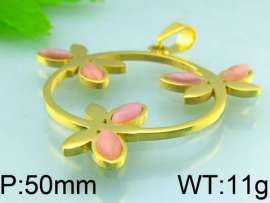Stainless Steel Gold-plating Pendant