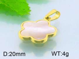 Stainless Steel Gold-plating Pendant