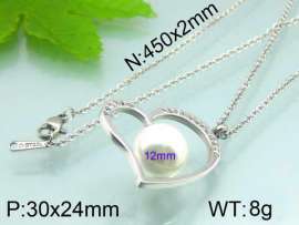 Stainless Steel Stone&Crystal Pendant