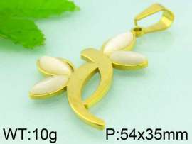 Stainless Steel Gold-plating Pendant