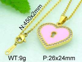 Stainless Steel Gold-plating Pendant