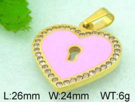 Stainless Steel Gold-plating Pendant