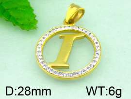 Stainless Steel Gold-plating Pendant