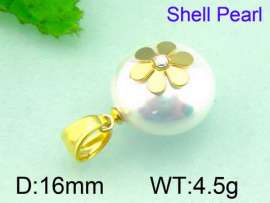 Stainless Steel Gold-plating Pendant