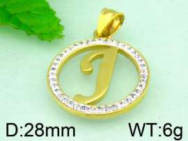 Stainless Steel Gold-plating Pendant