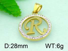 Stainless Steel Gold-plating Pendant
