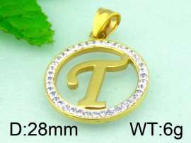 Stainless Steel Gold-plating Pendant