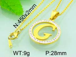Stainless Steel Gold-plating Pendant