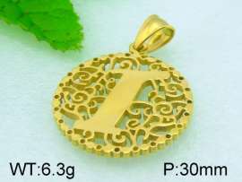 Stainless Steel Gold-plating Pendant