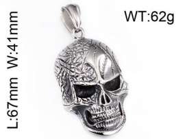 Stainless Skull Pendants