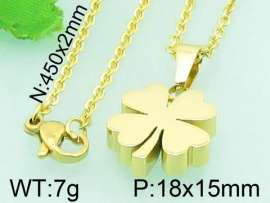 Stainless Steel Gold-plating Pendant
