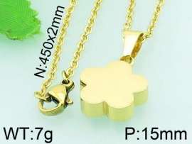 Stainless Steel Gold-plating Pendant