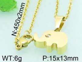 Stainless Steel Gold-plating Pendant