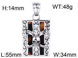 Stainless Skull Pendants