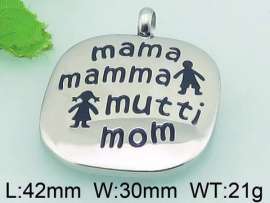 Stainless Steel Popular Pendant