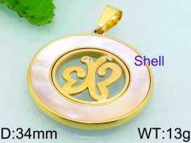 Stainless Steel Gold-plating Pendant