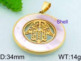 Stainless Steel Gold-plating Pendant