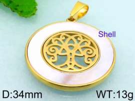 Stainless Steel Gold-plating Pendant