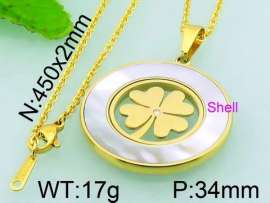 Stainless Steel Gold-plating Pendant