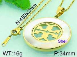 Stainless Steel Gold-plating Pendant