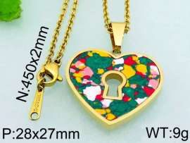 Stainless Steel Gold-plating Pendant