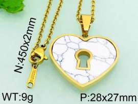 Stainless Steel Gold-plating Pendant