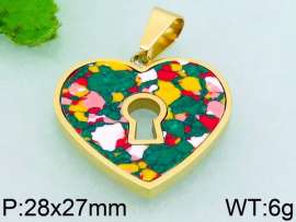 Stainless Steel Gold-plating Pendant