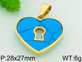 Stainless Steel Gold-plating Pendant