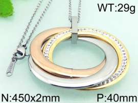 SS Rose Gold-plating Pendant