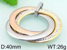 SS Rose Gold-plating Pendant