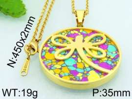 Stainless Steel Gold-plating Pendant