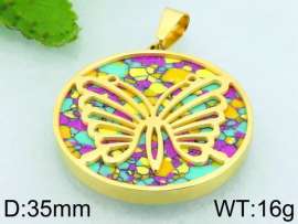 Stainless Steel Gold-plating Pendant