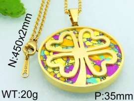 Stainless Steel Gold-plating Pendant