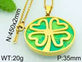 Stainless Steel Gold-plating Pendant
