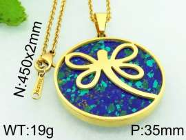 Stainless Steel Gold-plating Pendant