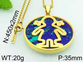 Stainless Steel Gold-plating Pendant