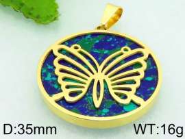 Stainless Steel Gold-plating Pendant