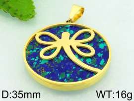 Stainless Steel Gold-plating Pendant
