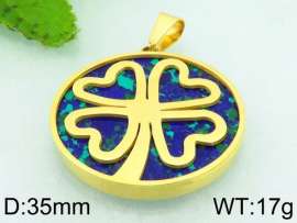 Stainless Steel Gold-plating Pendant
