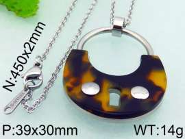 SS Shell Pearl Pendant