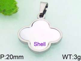 SS Shell Pearl Pendant