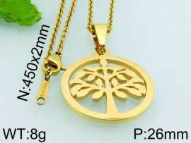 Stainless Steel Gold-plating Pendant